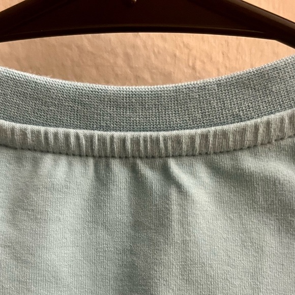YoungLA Light Baby Blue Cropped Baby Tee and Matching Skort Set- LIKE NEW - Picture 12 of 12
